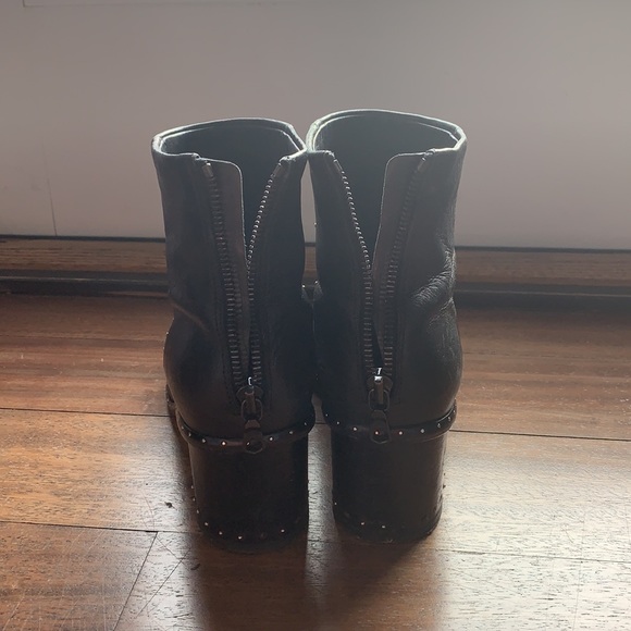 RAG & BONE LEATHER BOOTIES 38 1/2 - Picture 4 of 6